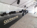 Tent for fans at GP West