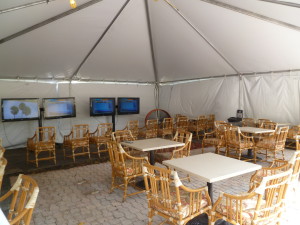 Trainers Viewing Tent